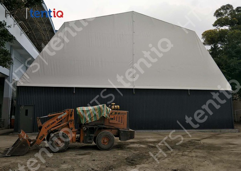 折線形網球館篷房