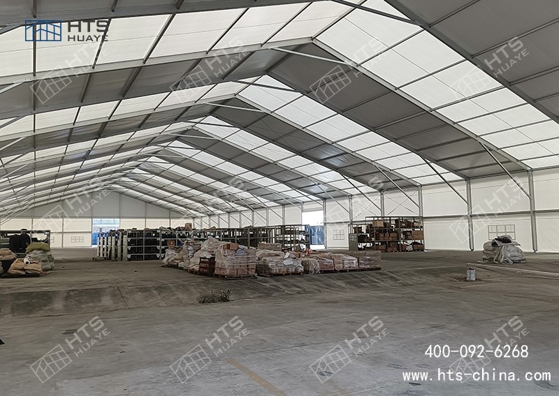 超3000平方米的工廠可拆卸篷房，真實案例分享