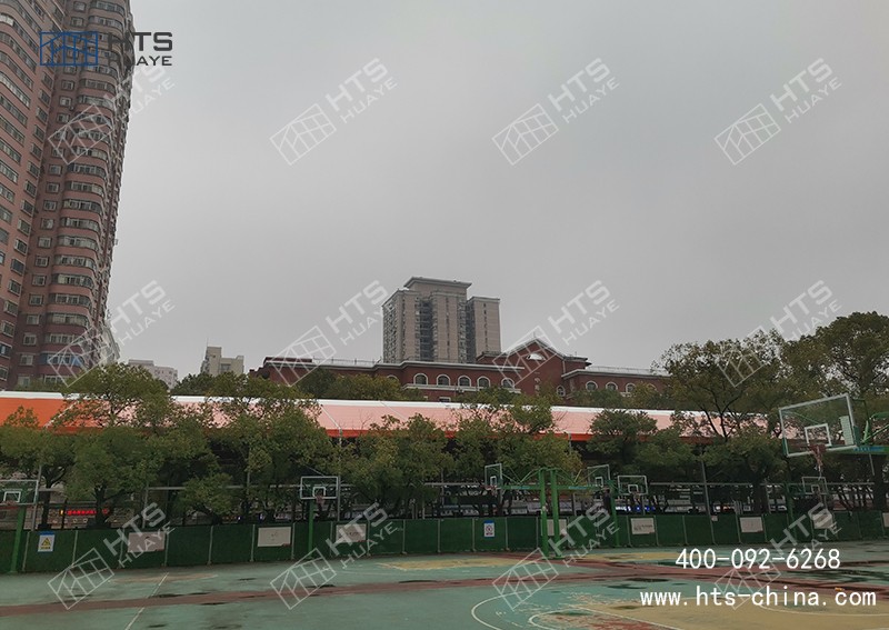 在湖南地區(qū)做的快速裝配式籃球場(chǎng)案例，保證看完讓您心動(dòng)