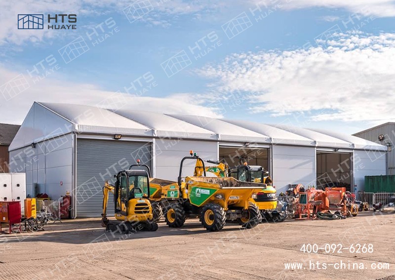 可以在現(xiàn)有空地上直接搭建戶外臨時(shí)倉(cāng)儲(chǔ)篷房