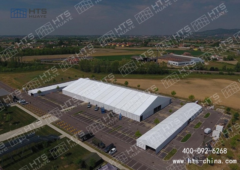 無需復雜地基，現場無加工作業，選簡易戶外倉庫篷房更高效