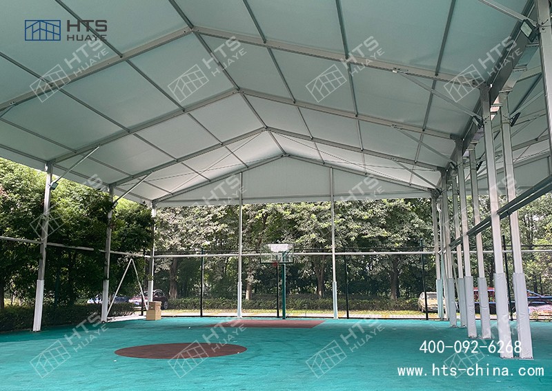 戶外篷房籃球館直接把閑置空地發展成熱土，喚醒城市沉睡資產