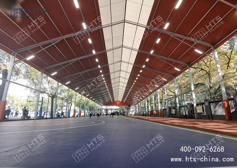 裝配式篷房籃球館可提升體育場(chǎng)地效能，助力全民健康與城市發(fā)展