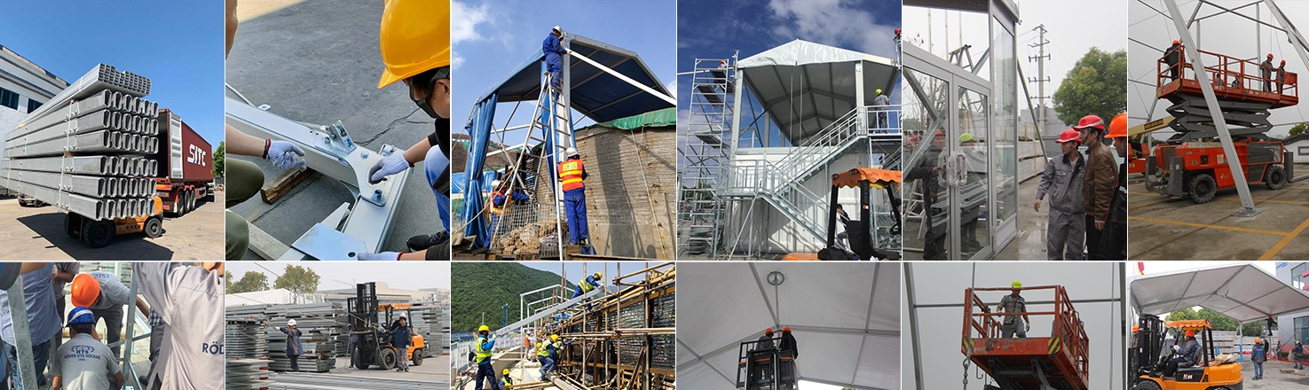 工廠預制化生產的足球場篷房為體育建設提供了一種高效的解決方案