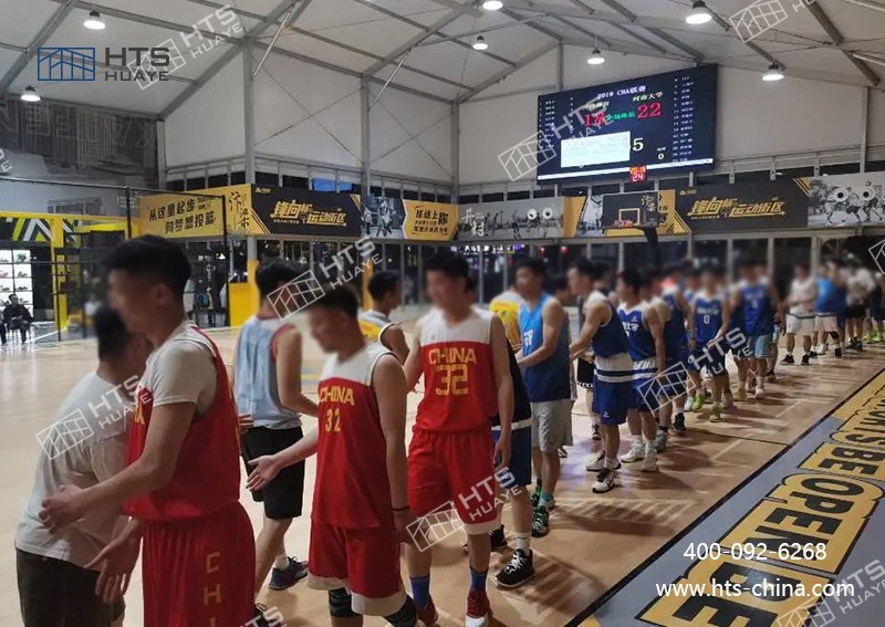 運(yùn)動篷房為全民健身活動提供了靈活、便捷的場地解決方案