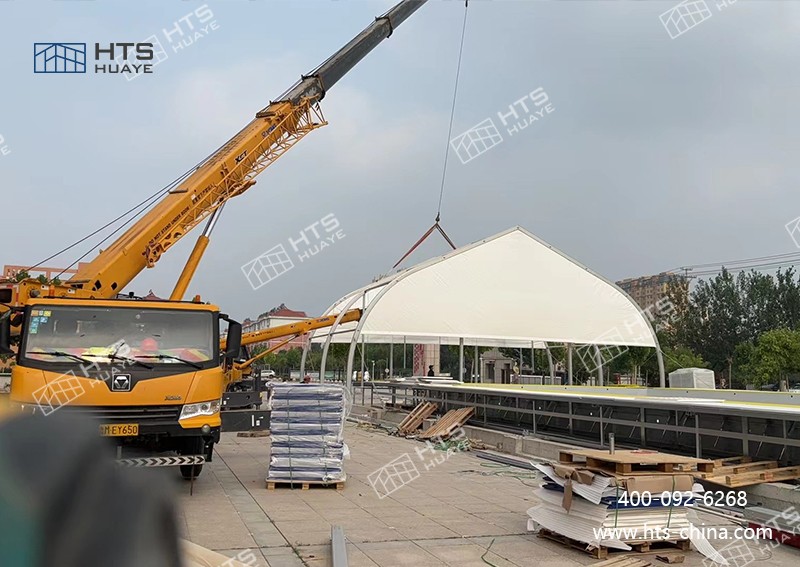 工業(yè)用地改造體育設(shè)施的機(jī)遇與挑戰(zhàn)，裝配式鋁合金篷房給出新方案