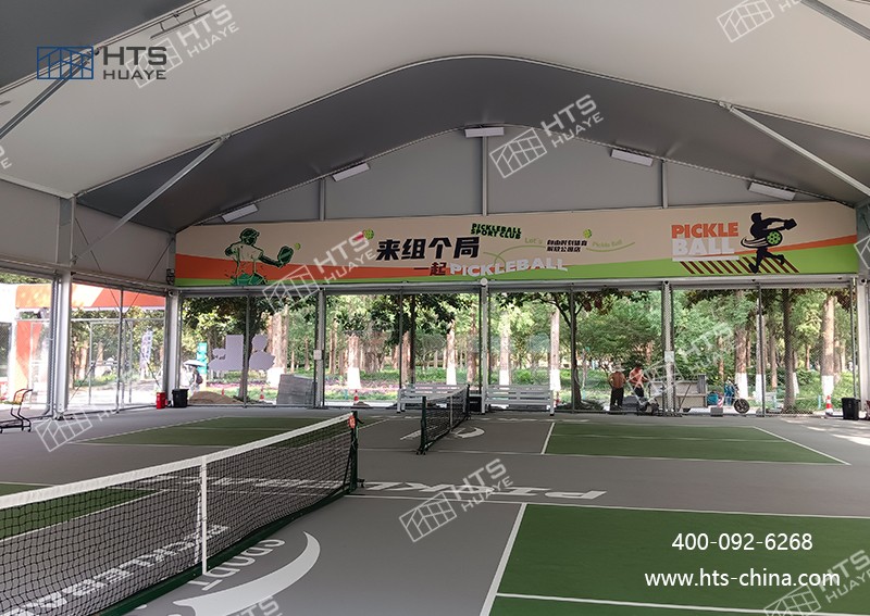 當潮流匹克球遇上鋁合金篷房，碰撞出運動新活力！