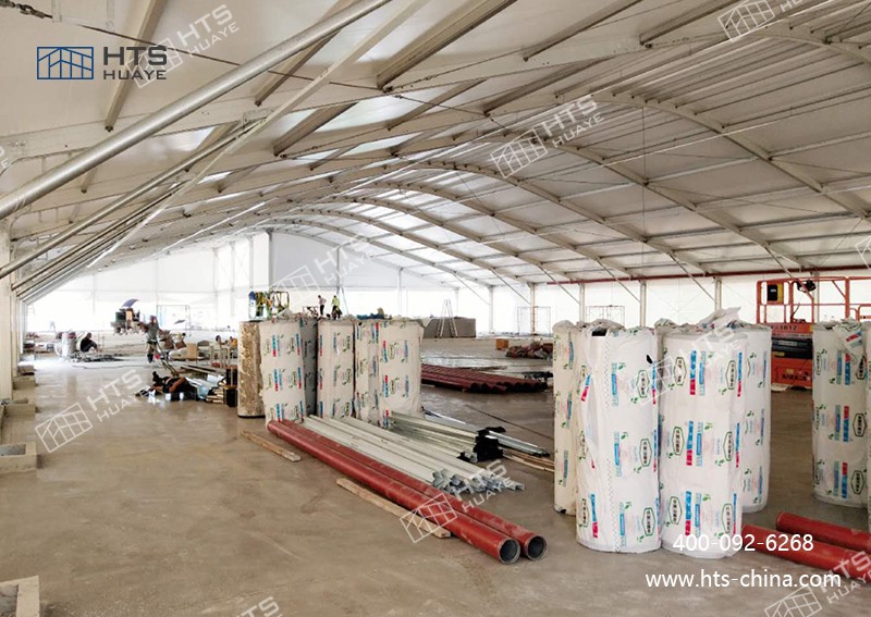 臨時(shí)裝配式鋁合金篷房建筑成為眾多企業(yè)在倉儲空間選擇上的新寵