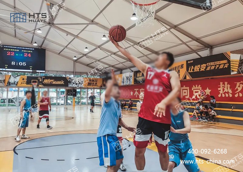 華燁裝配式篷房體育場館用實力證明：優質的產品，永遠值得被選擇