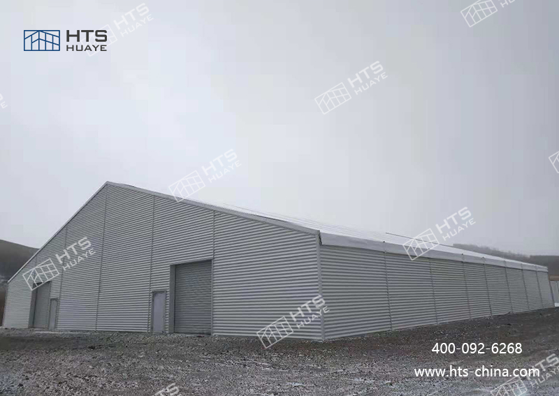 選擇華燁倉(cāng)庫(kù)篷房擁有卓越抗風(fēng)抗雪性能，是全天候的“守護(hù)神”