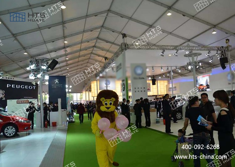 當(dāng)展會(huì)規(guī)模突破上限，展覽篷房成為最優(yōu)解