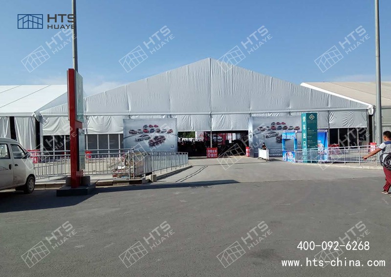 當(dāng)展會(huì)規(guī)模突破上限，展覽篷房成為最優(yōu)解