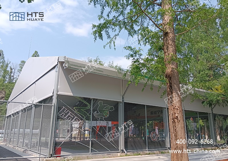 華燁建筑科技以專業鋁合金篷房解決方案，破解匹克球場地瓶頸